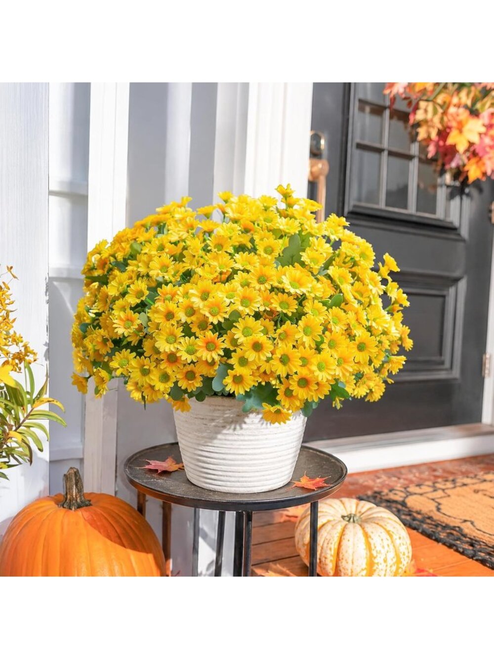 New Daisy Artificial Flowers for Outdoors Fall Autumn Decoration - Picture 4 of 6